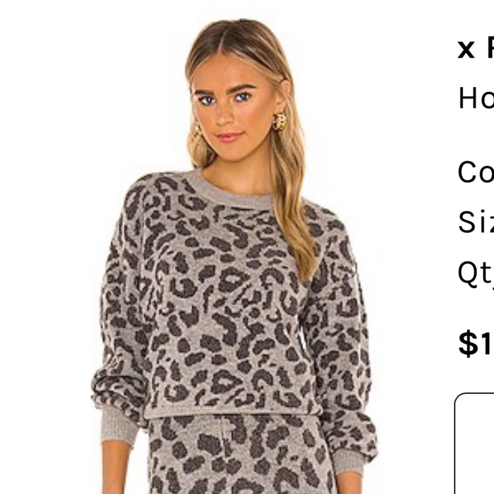 COPY - Revolve house of Harlow sweater!